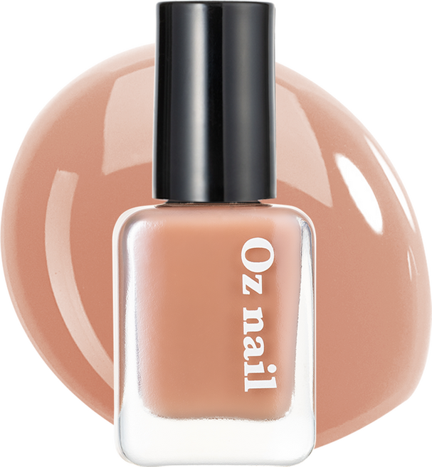 오즈네일 샤인 무드 네일 컬러 매니큐어, S05 튜튜 블러셔, 8ml, 1개