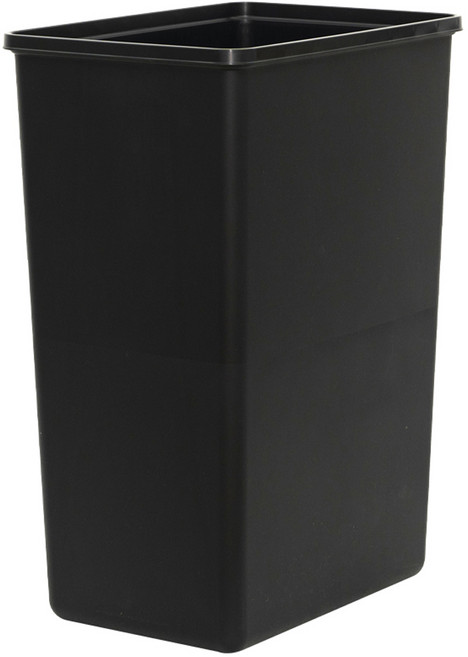 코멧 홈 대용량 분리수거 쓰레기통 75L, 블랙