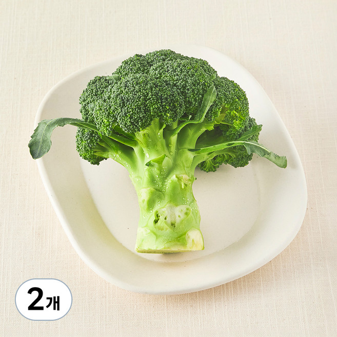 친환경 제주 브로콜리, 250g, 1개입, 2개, 250g