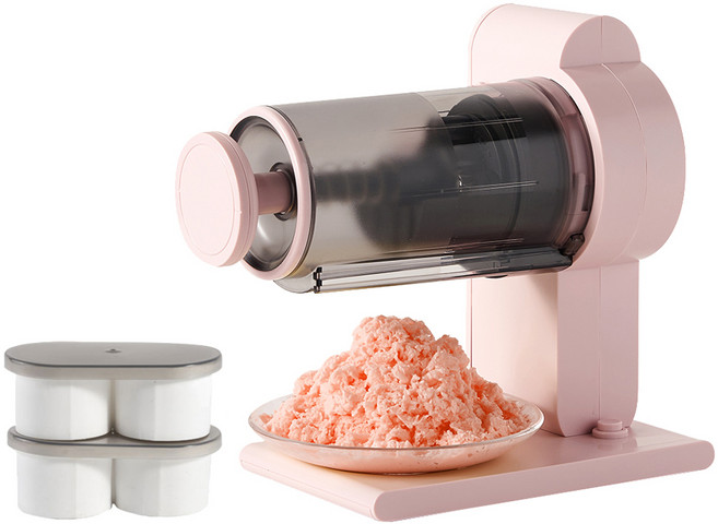 단미 무선 충전식 자동 눈꽃 빙수기 DA-SCE01, DA-SCE01(핑크)