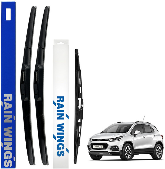 레인윙스 순정형 하이브리드 와이퍼 3종 세트, 쉐보레 더뉴 트랙스 15년11월~22년