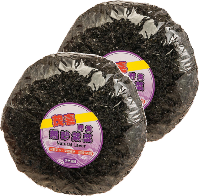 茂喜食品 野生無砂紫菜, 100g, 2包