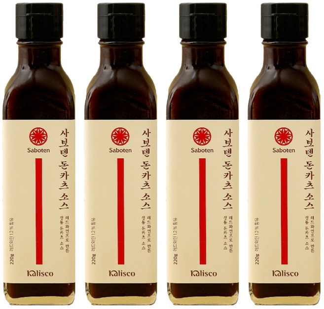 Saboten 돈카츠소스, 220g, 4개