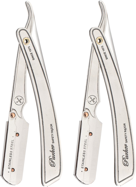 Parker 不鏽鋼安全剃刀 SRX Since 1973, 2件