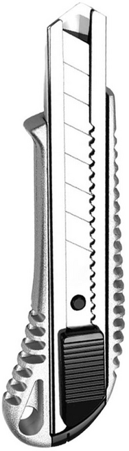 World Clean Cut Pro 大號美工刀 混色, 1個, 銀色