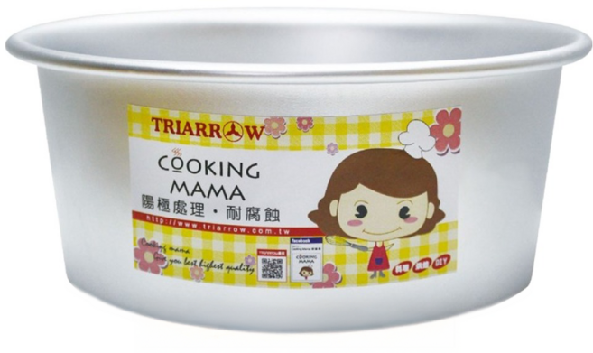 TRIARROW 三箭牌 8吋活動蛋糕模 3408, 1個