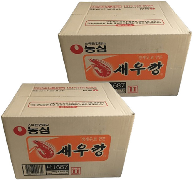 새우깡, 90g, 40개