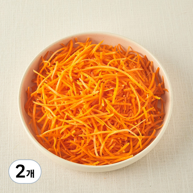 친환경 당근채, 2개