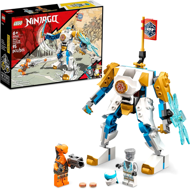 LEGO 71761 NINJAGO 旋風忍者系列 冰忍的強化機械人進化版, 白色, 1盒