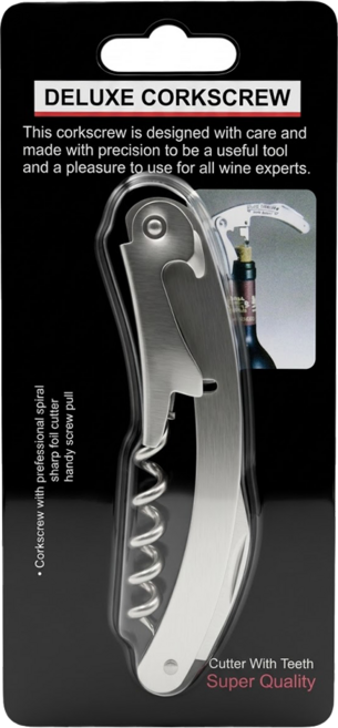 香檳開瓶器, 銀色, 1支