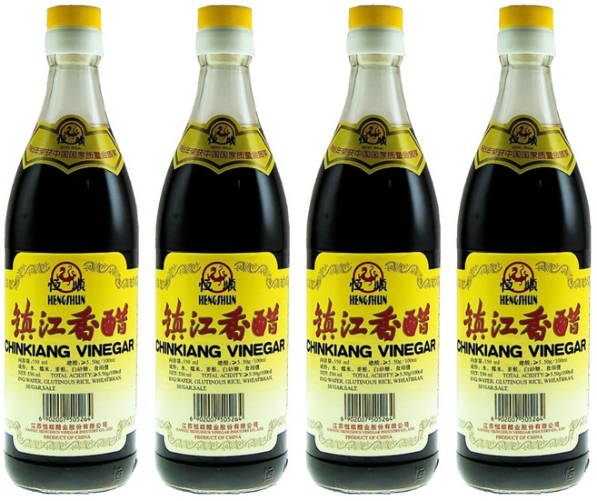 恒順 鎮江香醋, 550ml, 4瓶