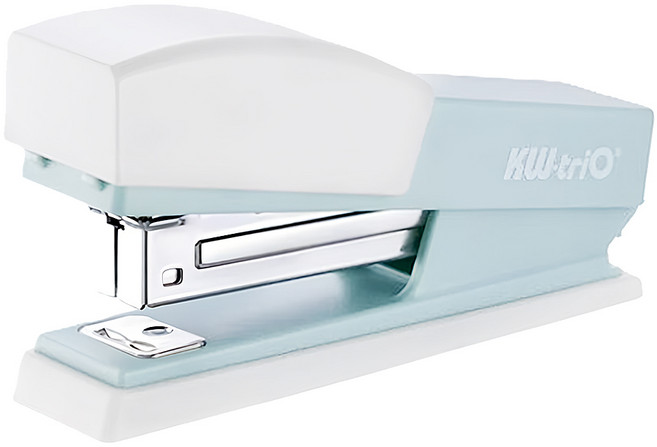 KW-triO 堡勝企業 No.3站立型搖擺釘書機, 藍色, 1個