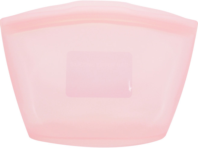 실리팟 프리미엄 실리콘 지퍼백 피치 L, 1개, 1.5L