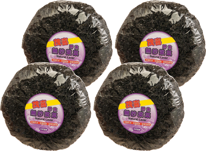 茂喜食品 野生無砂紫菜, 100g, 4包