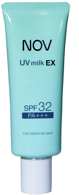 NOV 娜芙 防曬水凝乳增量版 SPF32 PA+++, 1條, 46g
