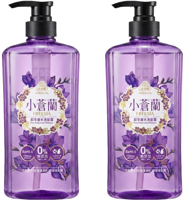 美吾髮 梨萃香水洗髮露 小蒼蘭, 700ml, 2瓶
