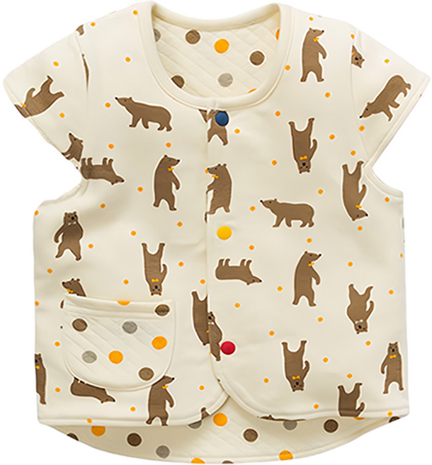 bellemaison 兒童款 日本千趣會四季背心