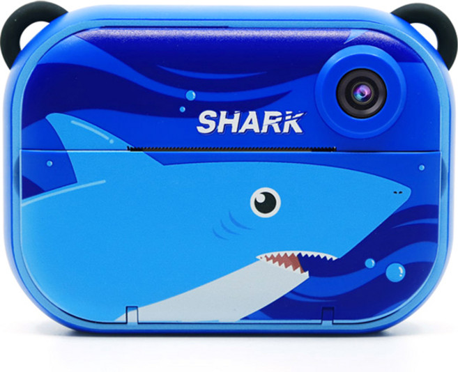 씽크리브 롤링 키즈 디지털 카메라 블루 상어, 1개, TL-KIC01