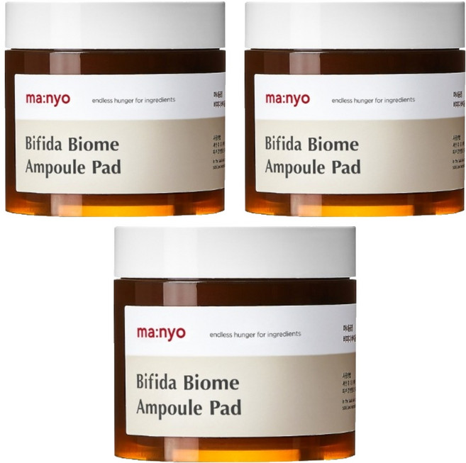 마녀공장 비피다 바이옴 앰플 패드 150ml, 70매입, 3개