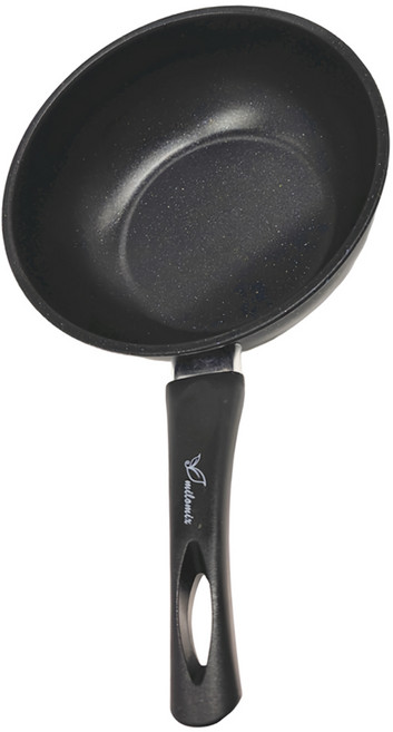 milomix 美樂美事 麥飯石炒鍋 AL89318 寬 20 x 高 7 x 總長 36cm, 20cm, 1個