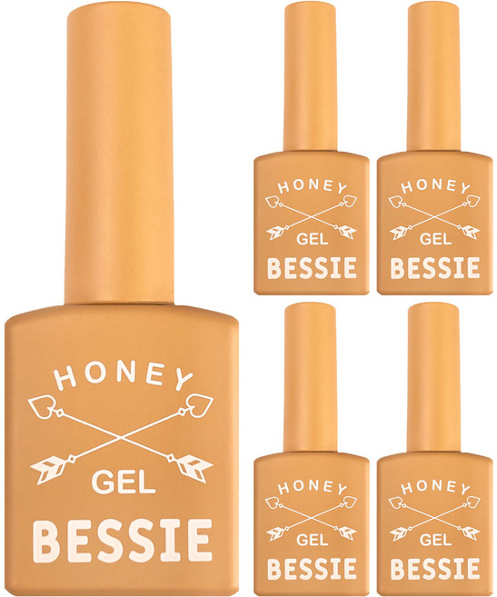 BESSIE 젤네일 인마이룸 허니젤, OH09-12:45 PM, 11ml, 5개