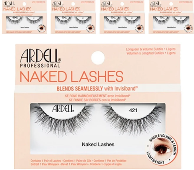 아델 네이키드 래쉬 인조 속눈썹, 421호, 5개 - 쿠팡