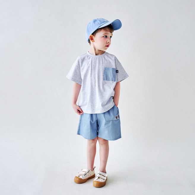 WALTONKIDS 兒童口袋牛仔上下套裝