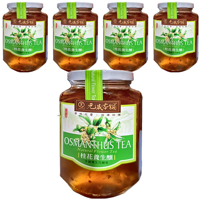 元歲本舖 桂花養生釀, 450g, 1罐, 5罐