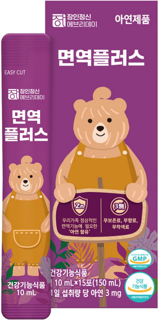 장인정신에브리데이 면역플러스 스틱, 10ml, 15개