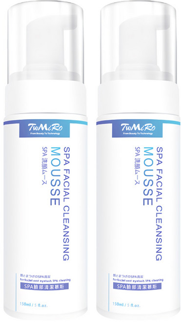 TwMiRo 米蘿 SPA臉部清潔慕斯, 150ml, 2瓶