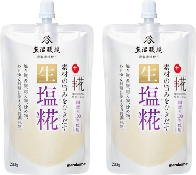 marukome 鹽麴, 200g, 2包