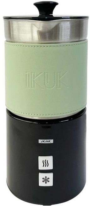 IKUK 艾可 分離式電動奶泡機 840ml, IK-MF0840, 綠色
