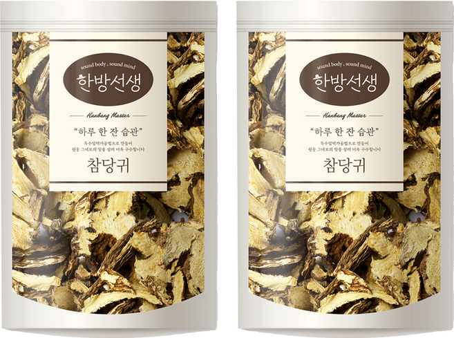 한방선생 국내산 참당귀, 300g, 2개
