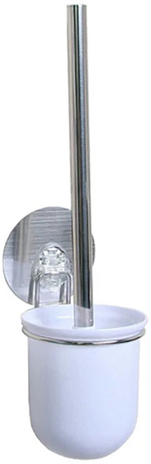 KM生活 日式簡約無痕不銹鋼魔力貼馬桶清潔套裝, 1組