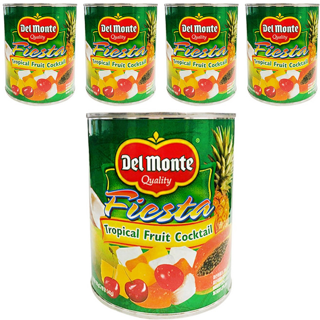 델몬트 피에스타 트로피칼 후르츠 칵테일, 850g, 5개