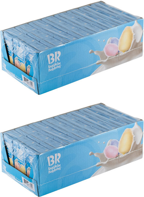 배스킨라빈스 이상한 나라의 솜사탕 우유, 190ml, 48개