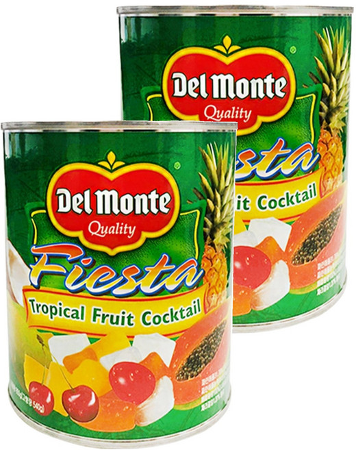 델몬트 후르츠칵테일 통조림, 850g, 2개