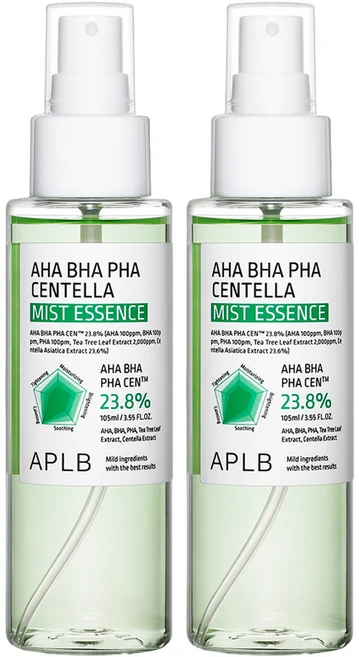 APLB 아하 바하 파하 센텔라 미스트 에센스, 2개, 105ml - 쿠팡