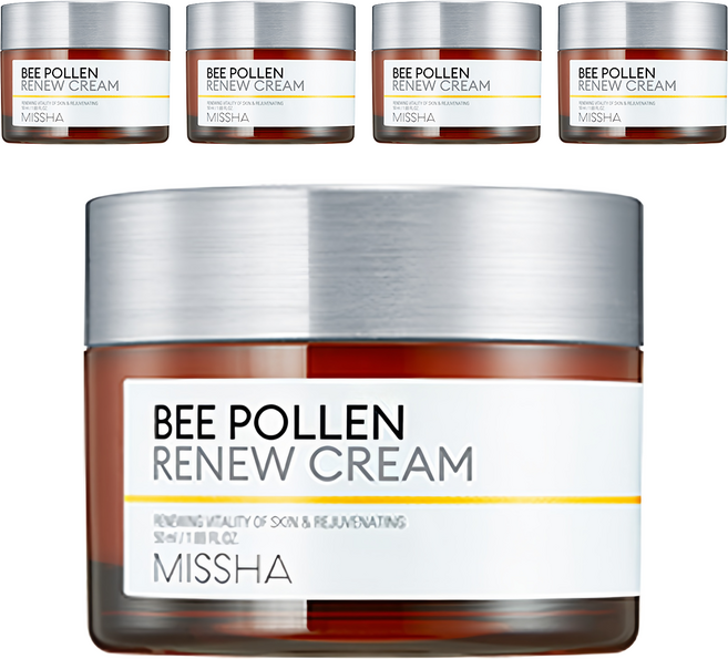 미샤 비폴렌 리뉴 크림, 50ml, 5개