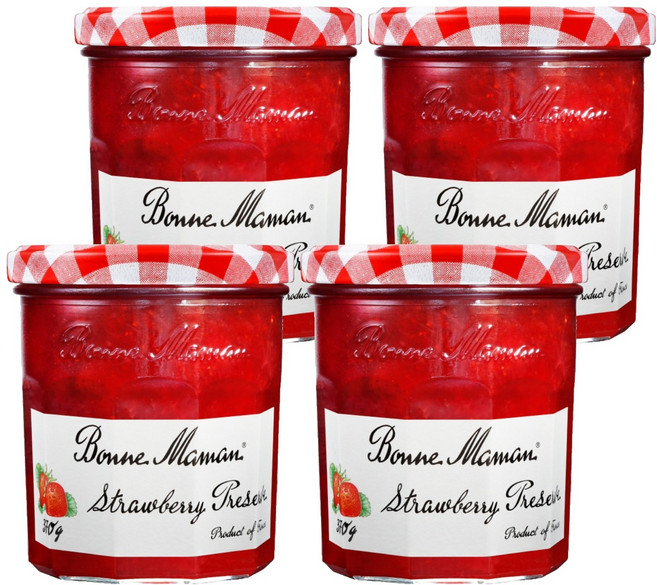 Bonne Maman 草莓果醬, 370g, 4罐