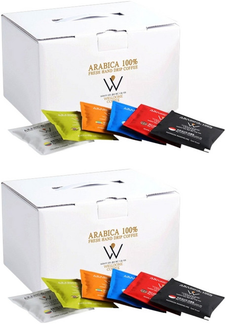 웰던커피 핸드드립 커피세트 36개입, 6종, 2세트