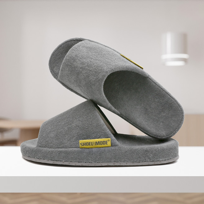 슈라모드 테리 리커버리 거실화, 다크그레이, 1개