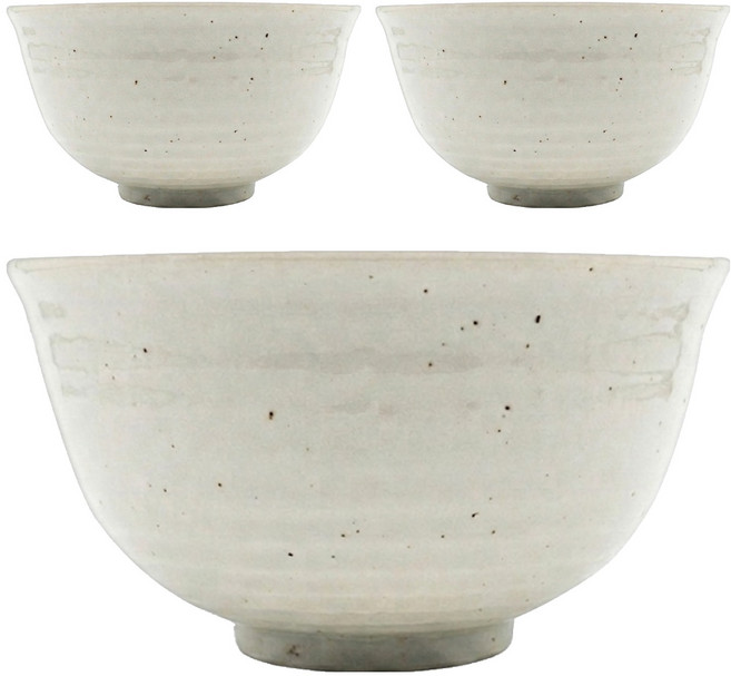 JUST HOME 日本製白玉陶瓷麵碗 J05006B 16.2 x 8.7cm 900ml, 白色, 3個
