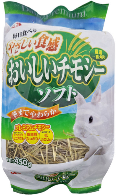 GEX 柔軟一番割提摩西小動物牧草, 450g, 1包