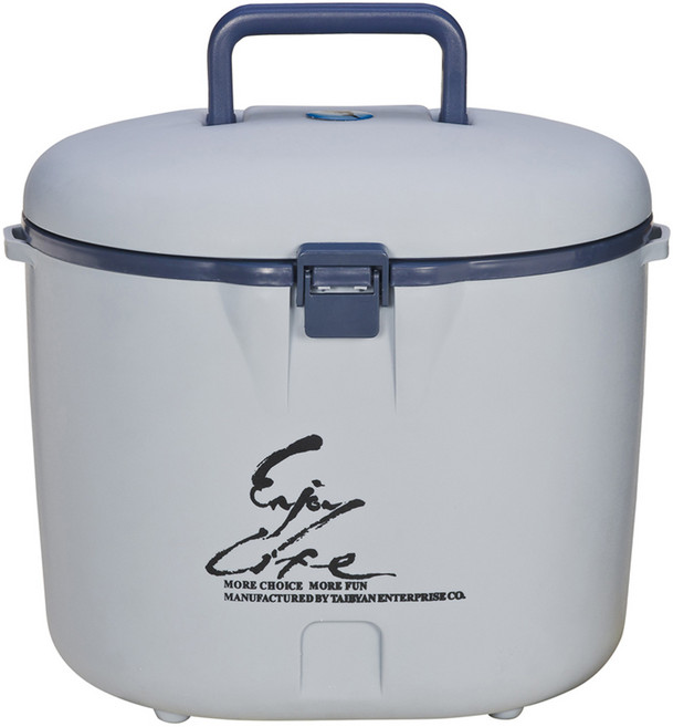 冰寶 台灣製造 戶外保溫保冷箱 車載冰箱 冰桶 TH085 32 x 28 x 21cm, 灰色, 7.6L