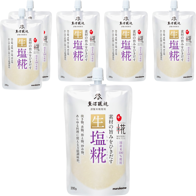 marukome 鹽麴, 200g, 6包
