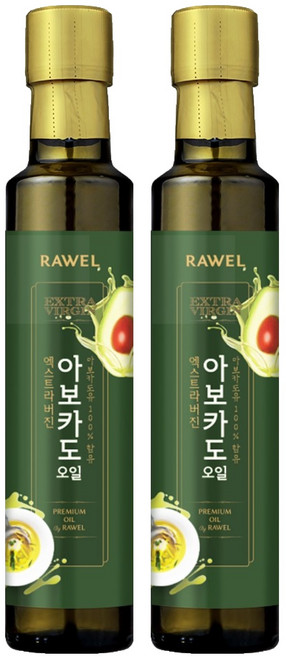 로엘 아보카도오일, 250ml, 2개