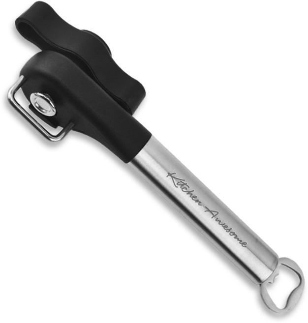 키친어썸 안전 캔 따개 오프너, 블랙, 1개