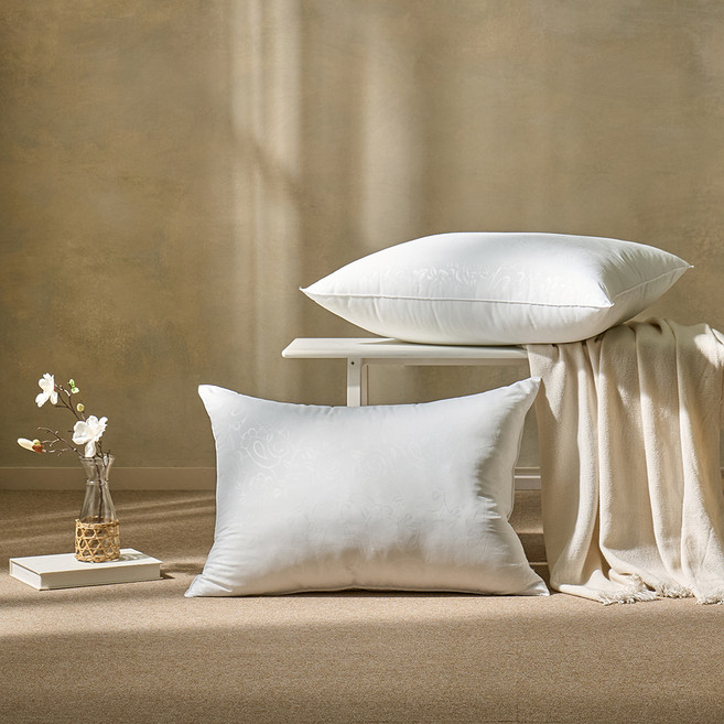 휴가드 진드기방지 베이직 베개솜, 화이트, 2개