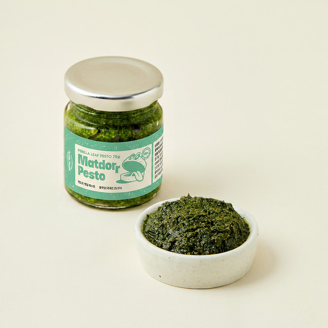 맷도르 깻잎 페스토, 75g, 1개